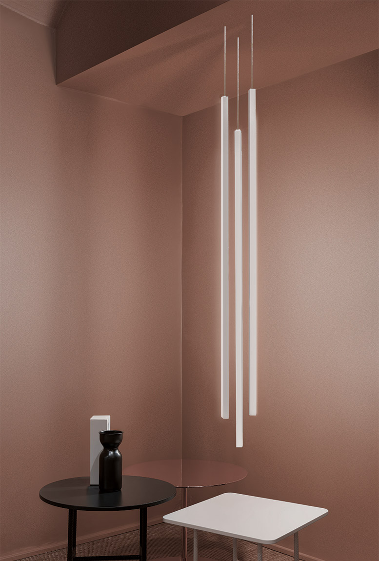 Linescapes Pendant Vertical Lamp by Nemo Lamps